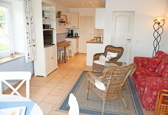 Ferienwohnung mit Terrasse Frauke - schöne Ferienwohnungen mit Terrasse/Balkon u. Sauna detail 4