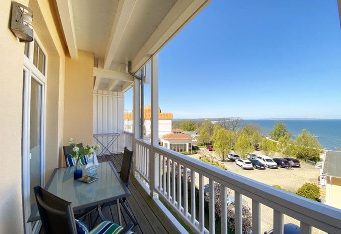 CSP: Villa Bergfrieden Whg. 06 mit Balkon & Meerblick - Villa Bergfrieden - Whg. 06 mit Balkon & Meerblick