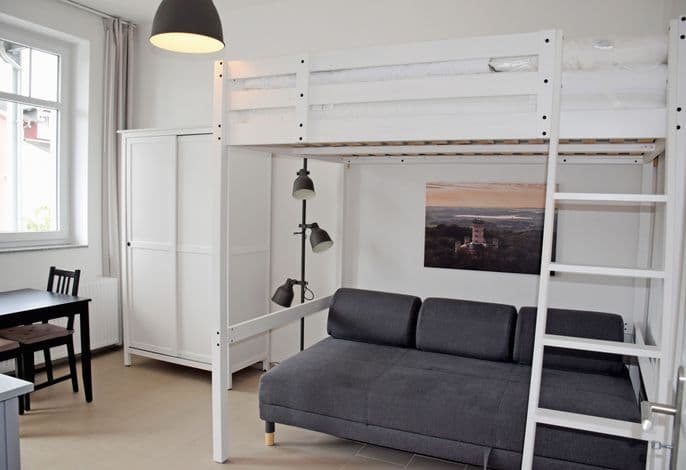 02 Ferienwohnung Ida mit Balkon und Strandkorb B - Ferienwohnungen im Haus Ida im Ostseebad detail 2