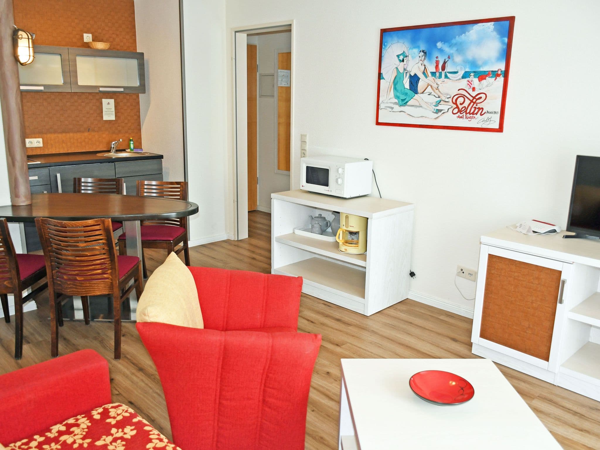 2-Raum-Familienferienwohnung Park 428 - Park-Ferienwohnungen Ostseebad Sellin 500 m zum Strand detail 1