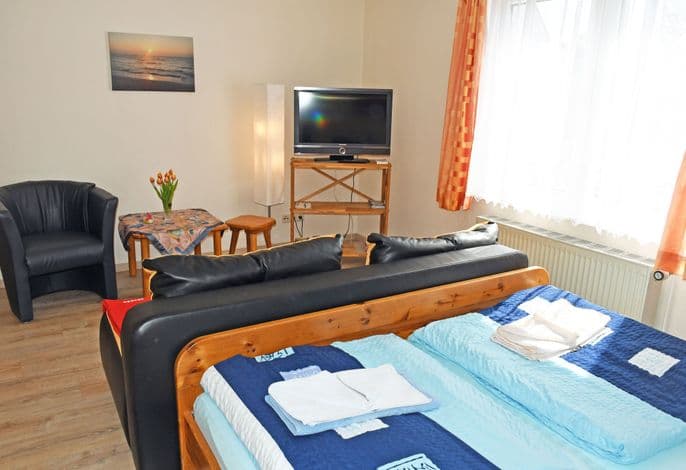 1-Raum-Ferienwohnung Mönchgut m. Terrasse - Ferienwohnungen auf Rügen im Ostseebad Sellin detail 1