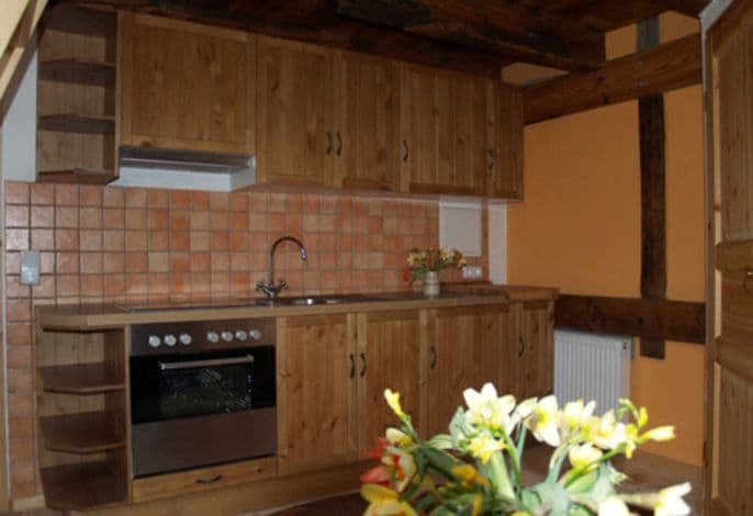 Ferienwohnung Groß Schoritz mit Außenterrasse - Ferienwohnungen im Süden von Rügen mit Sauna detail 1