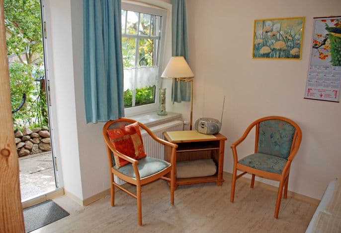 Ferienappartement Pusteblume mit Terrasse - Appartementhaus zur Brücke direkt am See detail 2