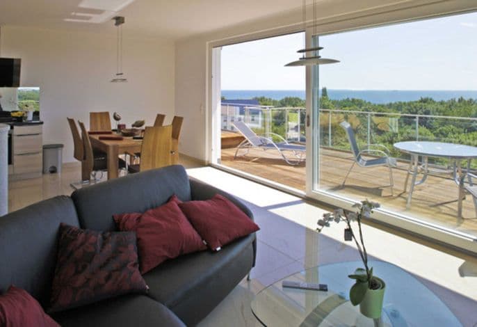 Penthaus 5 - Villa Ostseeblick 5* mit Meer- und Boddenblick detail 1