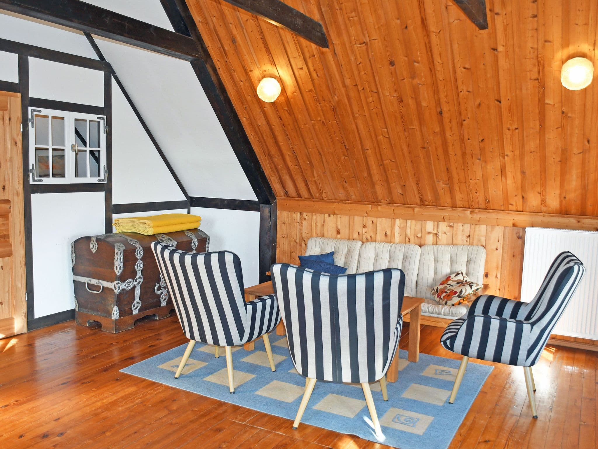 große Ferienwohnung mit Terrasse und Gartenblick (S) - Ferienwohnungen in Groß Zicker auf der Insel Rügen