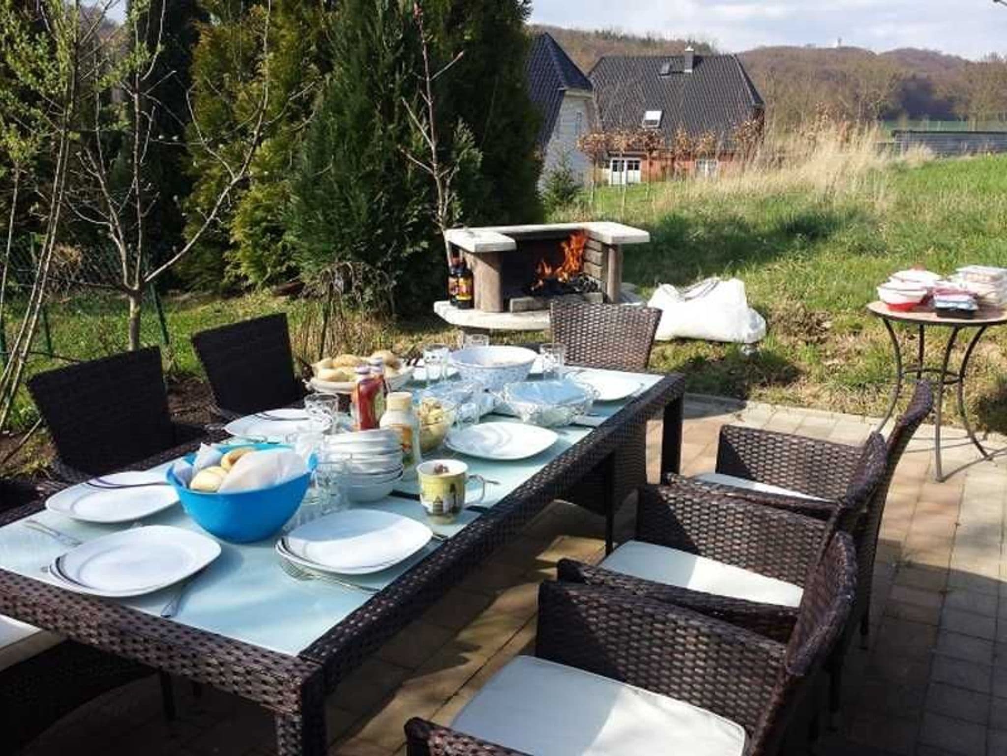 Ferienwohnungen mit Terrasse am Granitzwald detail 4