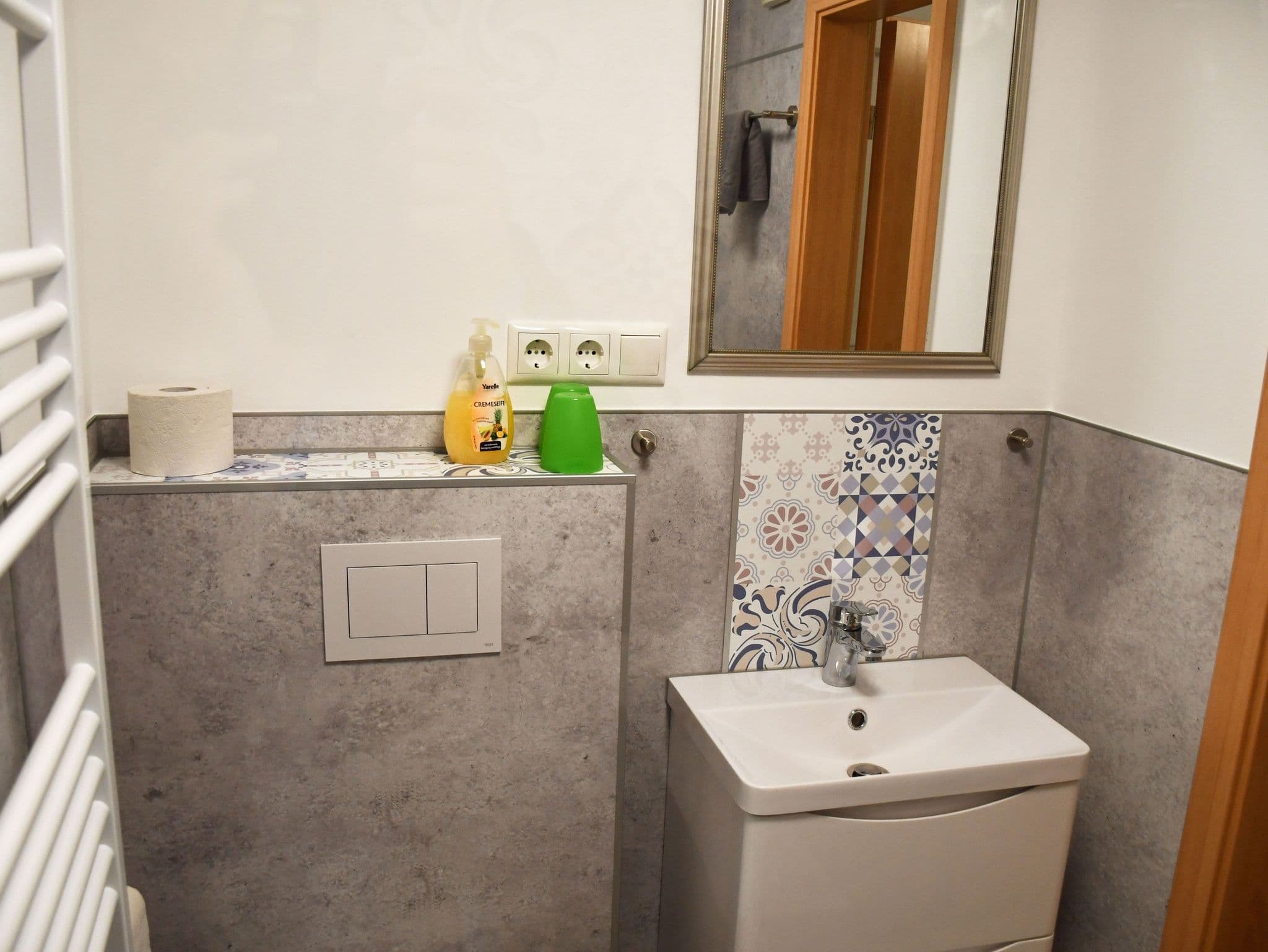 03 Doppelzimmer mit Aufbettung - Pension im Seebad Breege detail 4