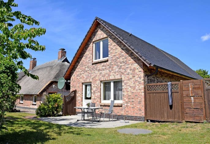 Ferienhaus mit Terrasse am Heideweg - Ferienhaus Fritz mit Terrasse