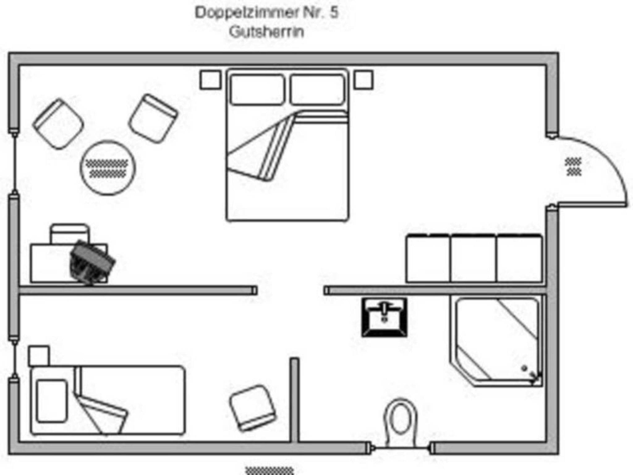 05 DZ bis 3 Pers - Familienfreundlicher Landurlaub im Gutshaus detail 1