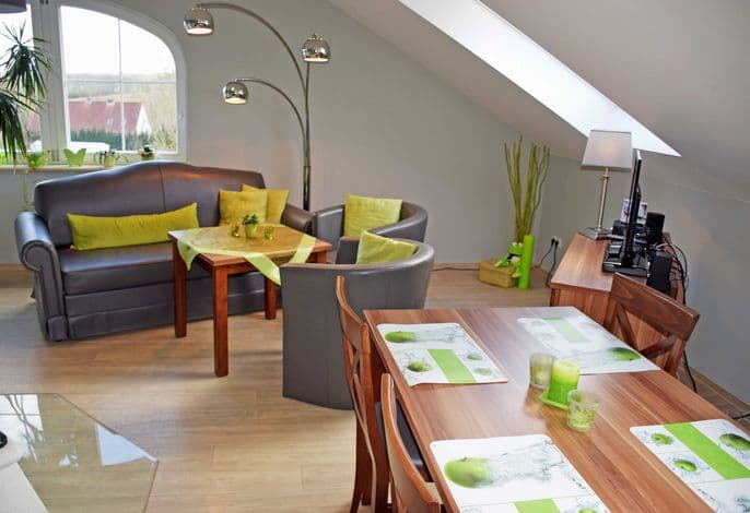 Ferienappartement Polarstern mit Kamin - Gutshaus-Appartem. mit Kamin, Außenpool und tlw. Sauna***** detail 4