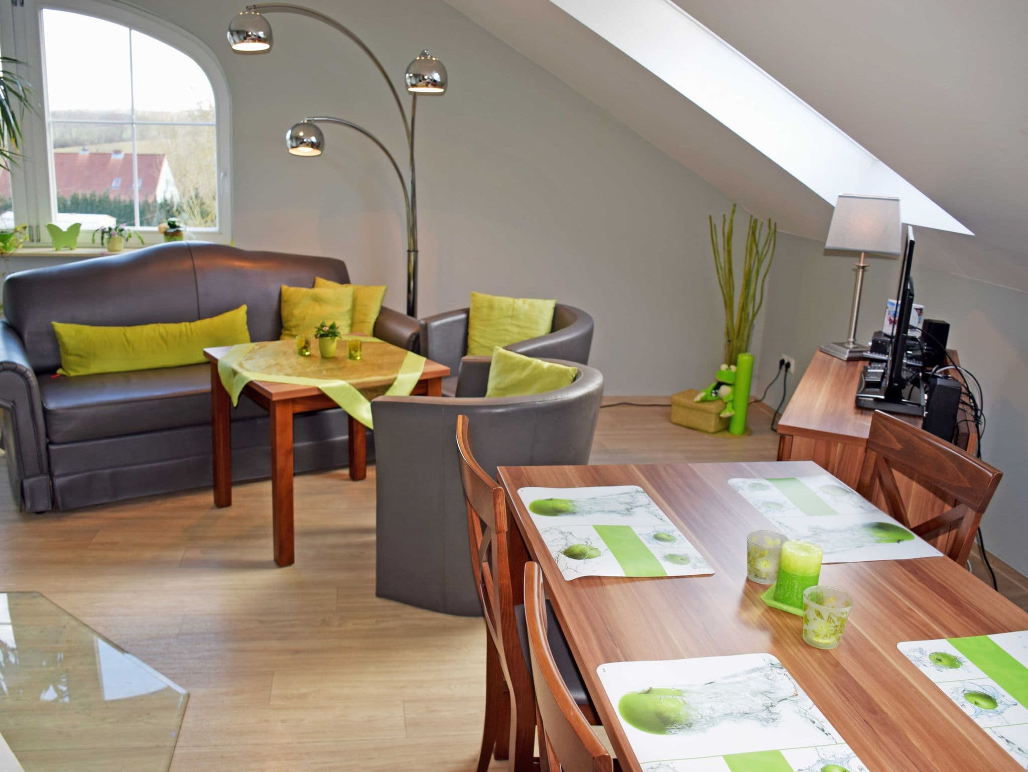 Ferienappartement Polarstern mit Kamin - Gutshaus-Appartem. mit Kamin, Außenpool und tlw. Sauna***** detail 4