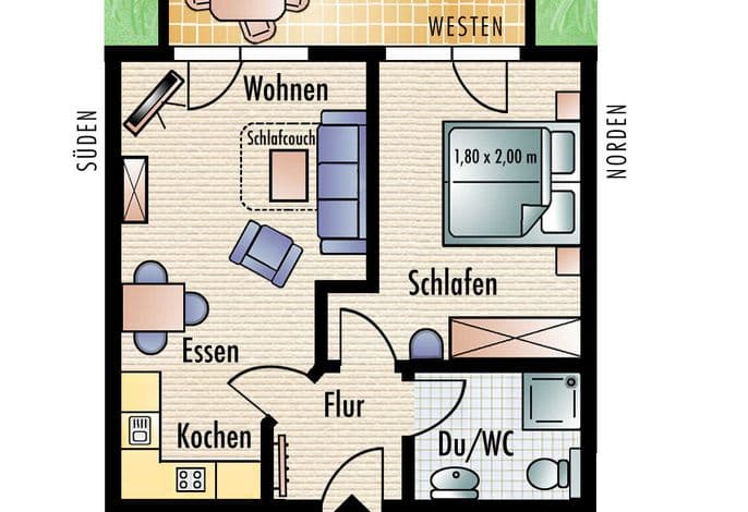W-Ferienwohnung 5 - Villa Wittow detail 4