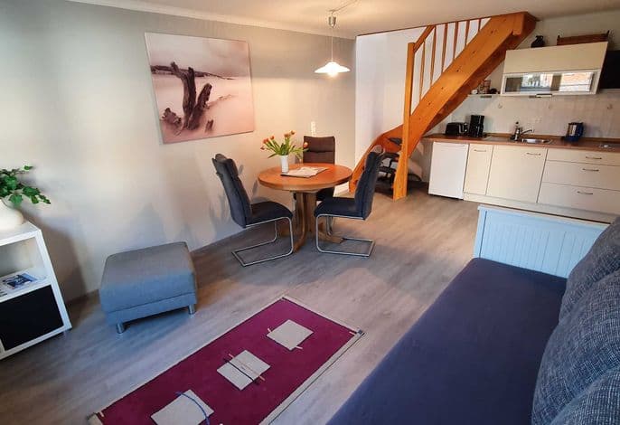 03 Ferienwohnung (FH) mit Terrasse - Ferien im Haus Bucheneck mit Sauna detail 3