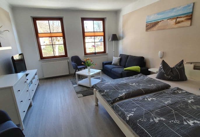 02 Ferienwohnung mit Sauna - Ferien im Haus Bucheneck mit Sauna detail 1