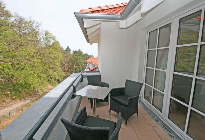 F: Haus Meeresblick A 4.01 Strandkorb mit Balkon - Haus Meeresblick A 4.01 Strandkorb mit Balkon
