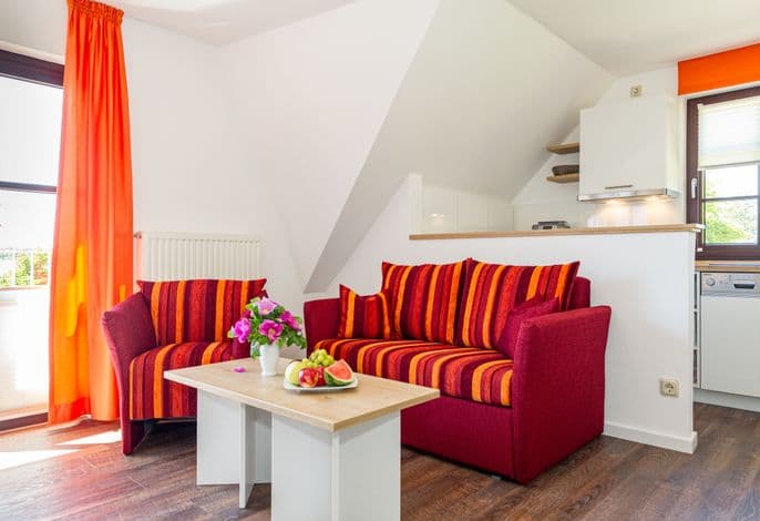 Appartement Luv mit Seeblick und Balkon (L) - Selliner Ferienwohnungen mit Seeblick detail 2