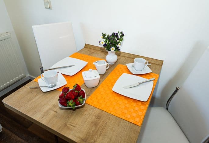 Appartement Lee mit Seeblick und Balkon (R) - Selliner Ferienwohnungen mit Seeblick detail 3