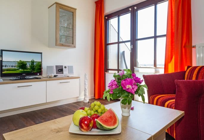 Appartement Lee mit Seeblick und Balkon (R) - Selliner Ferienwohnungen mit Seeblick detail 4