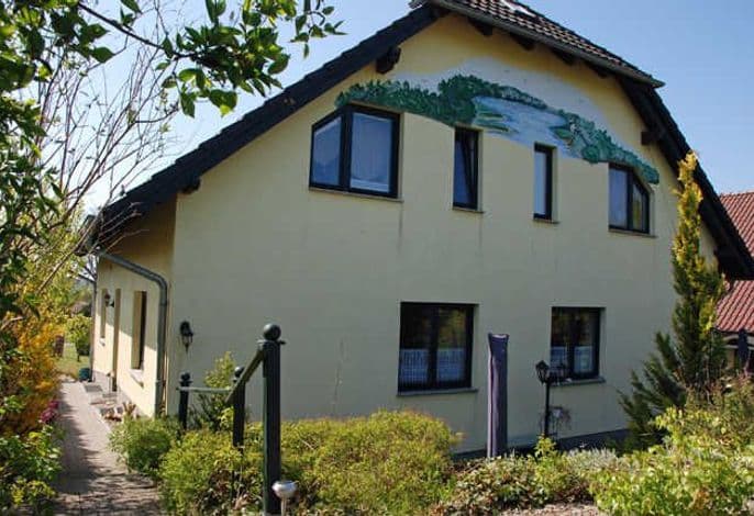 großes Ferienhaus mit Terrasse am Granitzwald - großes Ferienhaus mit Terrasse am Granitzwald detail 1