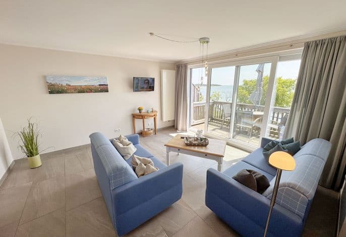 Ferienwohnung 05 mit Südbalkon und Meerblick - P: Zollhaus Klein Zicker - exklusive Wohnungen mit Meerblick detail 4