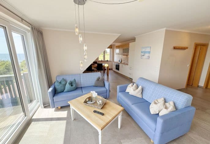 Ferienwohnung 05 mit Südbalkon und Meerblick - P: Zollhaus Klein Zicker - exklusive Wohnungen mit Meerblick detail 3