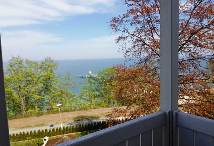 Residenz Seeblick 18 mit Balkon und Ostseeblick - 3 Raum/ Balkon mit Seeblick detail 2