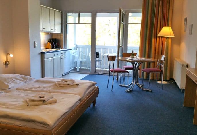 Residenz Seeblick 23 mit seitlichen Ostseeblick - Studio 23 / mit Balkon detail 1