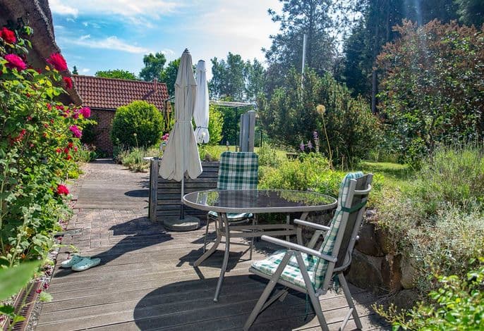Ferienwohnung unterm Reetdach in idyllischer Lage - Fewo detail 4