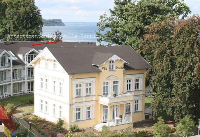 Appartementanlage Villa Granitz ca. 200m Strandentfernung - Ferienwohnung 32 Ostseewind mit Balkon detail 2