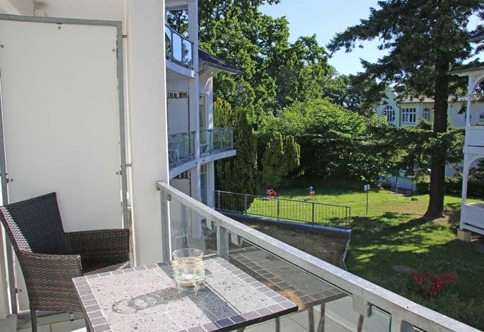 Appartementanlage Villa Granitz ca. 200m Strandentfernung - Ferienwohnung 32 Ostseewind mit Balkon detail 3