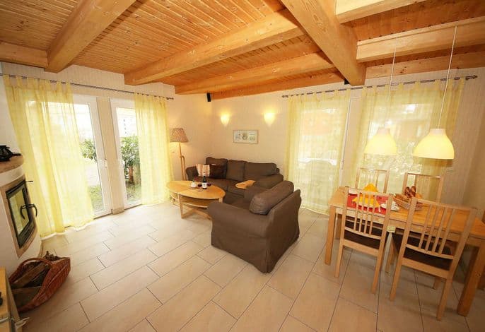 Doppelhaus Nr. 54g mit Terrasse & Balkon - W: Strandhäuser im Dünenweg 54 a - h mit Terrasse/Balkon detail 1