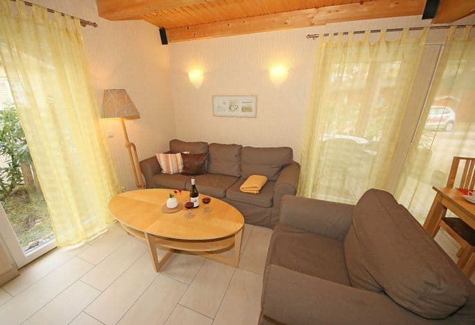 Doppelhaus Nr. 54g mit Terrasse & Balkon - W: Strandhäuser im Dünenweg 54 a - h mit Terrasse/Balkon detail 2