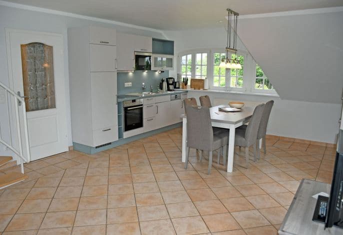 Ferienwohnung mit Balkon 0G 1 - Landhaus mit Reetdach am Teich detail 3