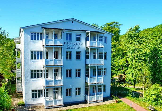 Residenz Seeblick 14 mit seitlichen Ostseeblick - Studio Strandmuschel / mit Balkon detail 1