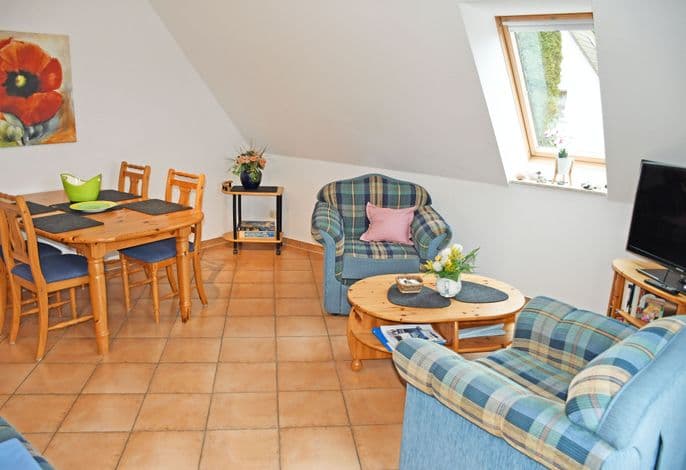 Ferienwohnung Hiddensee mit Sonnenbalkon - Ferienwohnungen an der Hagenschen Wiek auf Rügen detail 2