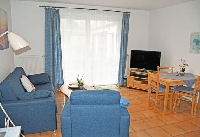 Ferienwohnung Vilm mit Sonnenterrasse - Ferienwohnungen an der Hagenschen Wiek auf Rügen detail 3
