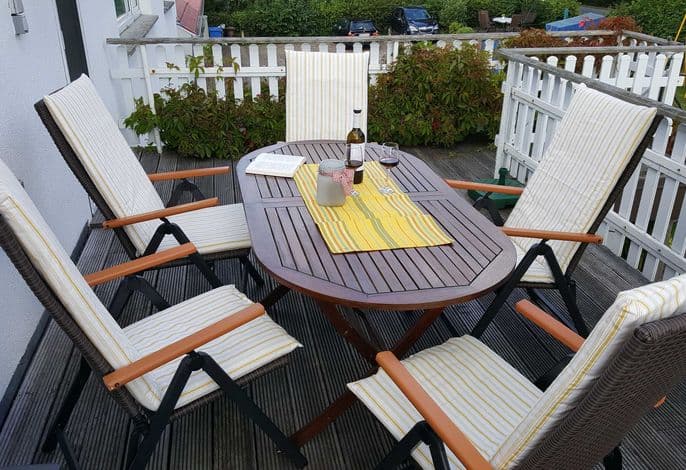 Ferienwohnung Kastanienblick mit Kamin - Ferienwohnungen Ramitz auf Rügen detail 3