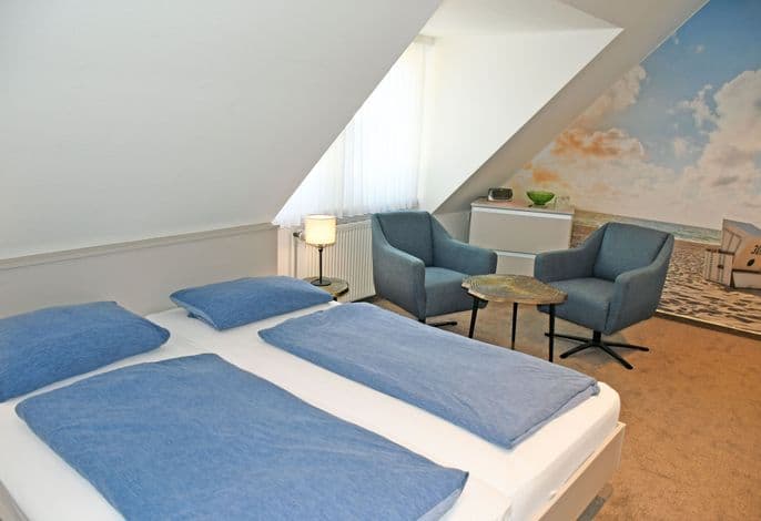 08 Doppelzimmer - Pension mit Frühstück im Ostseebad Baabe detail 1