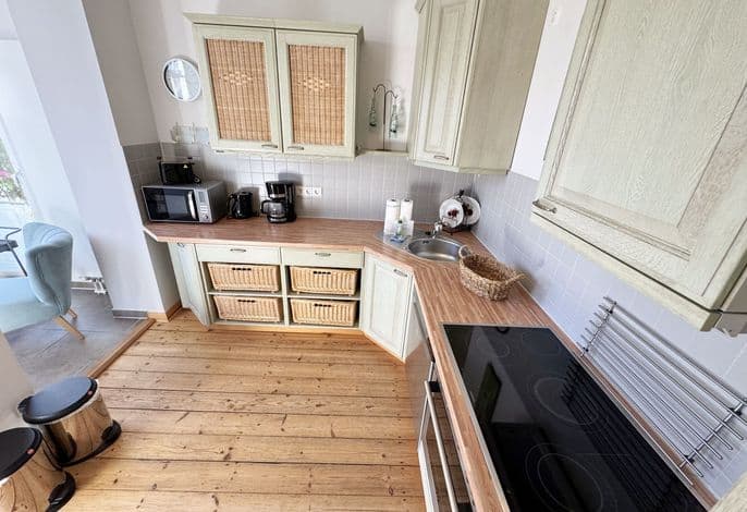 Haus Seestern Whg 2 Rosengarten mit Terrasse, Sauna - F: Haus Seestern mit 4 exklusiven Wohnungen detail 4