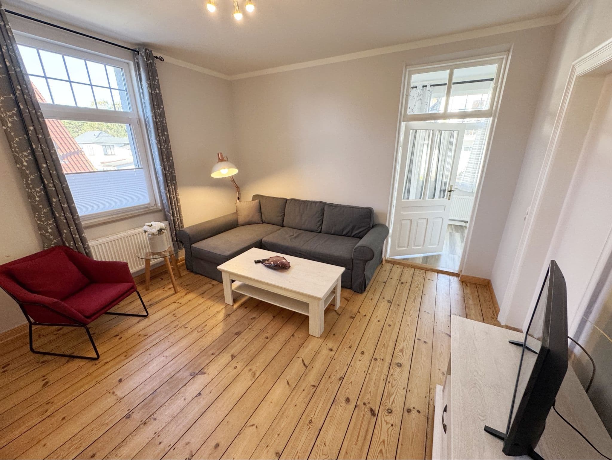Haus Seestern Whg 3 Fischer un sin Fru mit Balkon