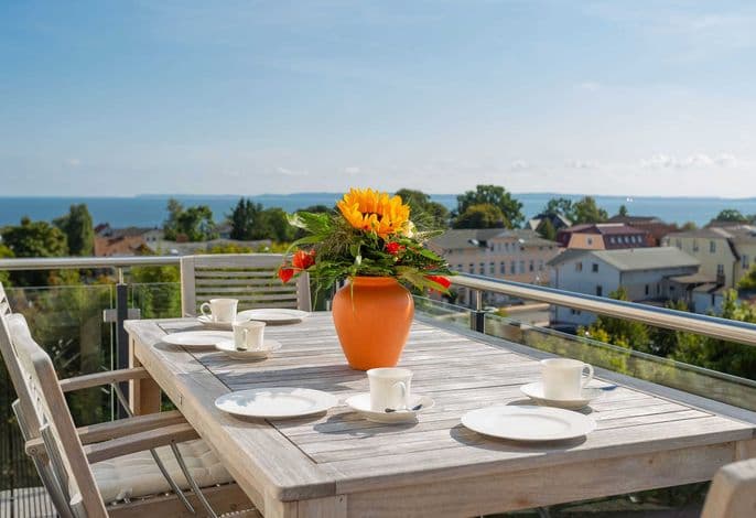 Villa am Kreidebruch - Ferienwohnung OstseeWeitblick - OstseeWeitblick