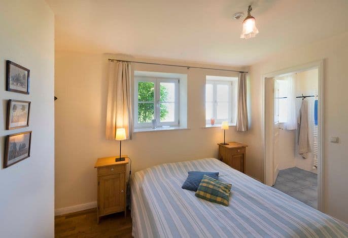 Ferienwohnung 1 mit Seeblick - Gut Grubnow Rügen detail 2