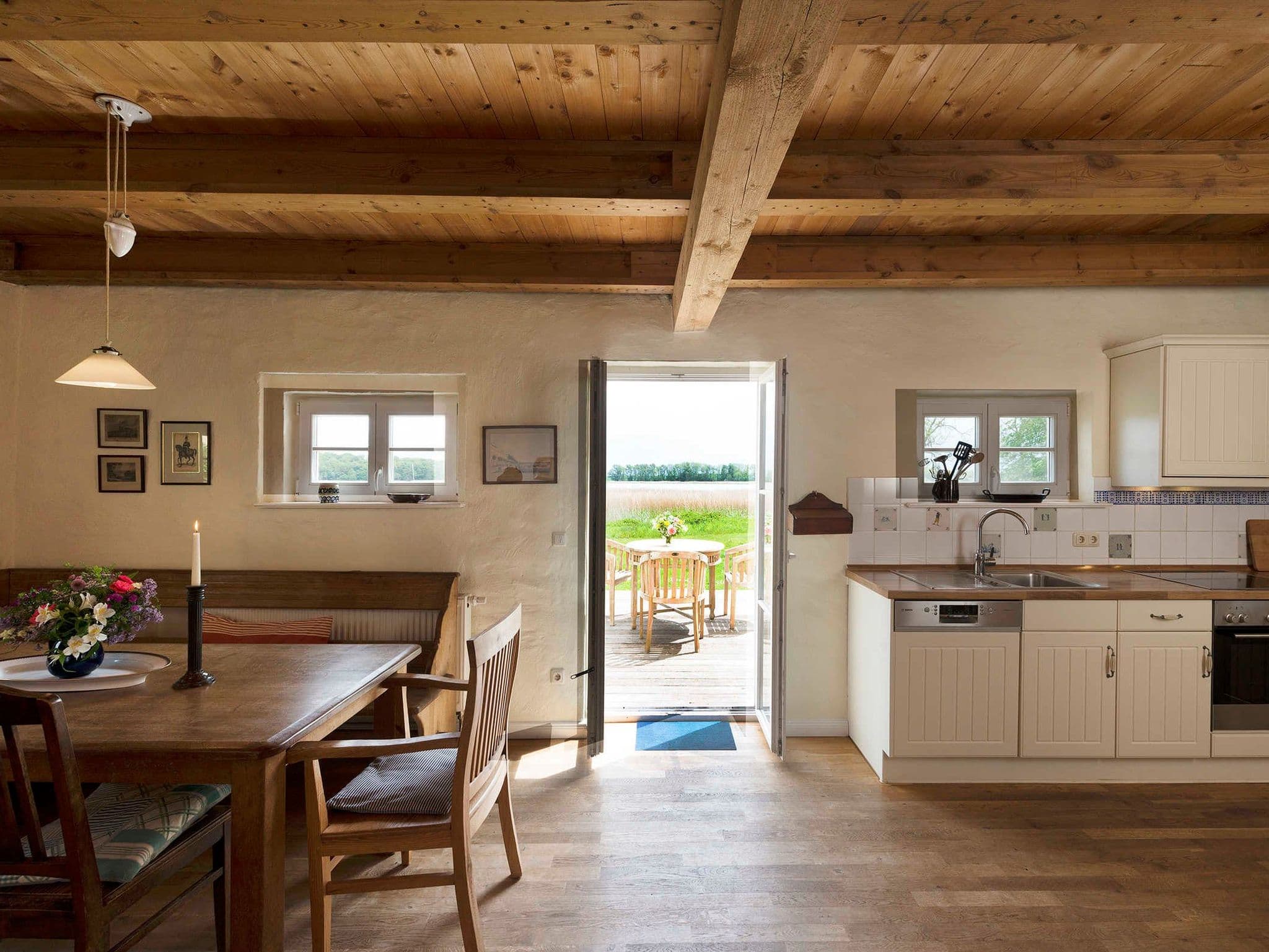 Ferienhaus Remise für 6 Personen mit großer Terrasse - Gut Grubnow Rügen detail 2