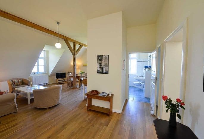 Ferienwohnung 5 mit Seeblick - Gut Grubnow Rügen detail 1