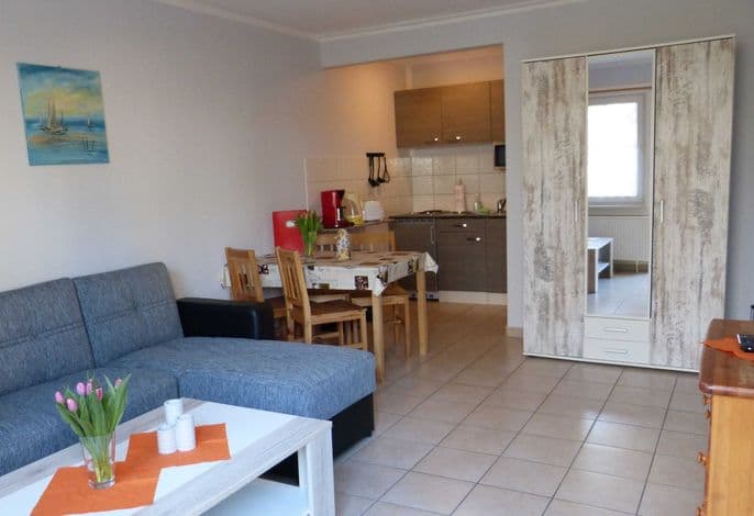 Ferienwohnung mit 2 Schlafzimmern Sanddorn 1 - Ferienpark Bernstein detail 1