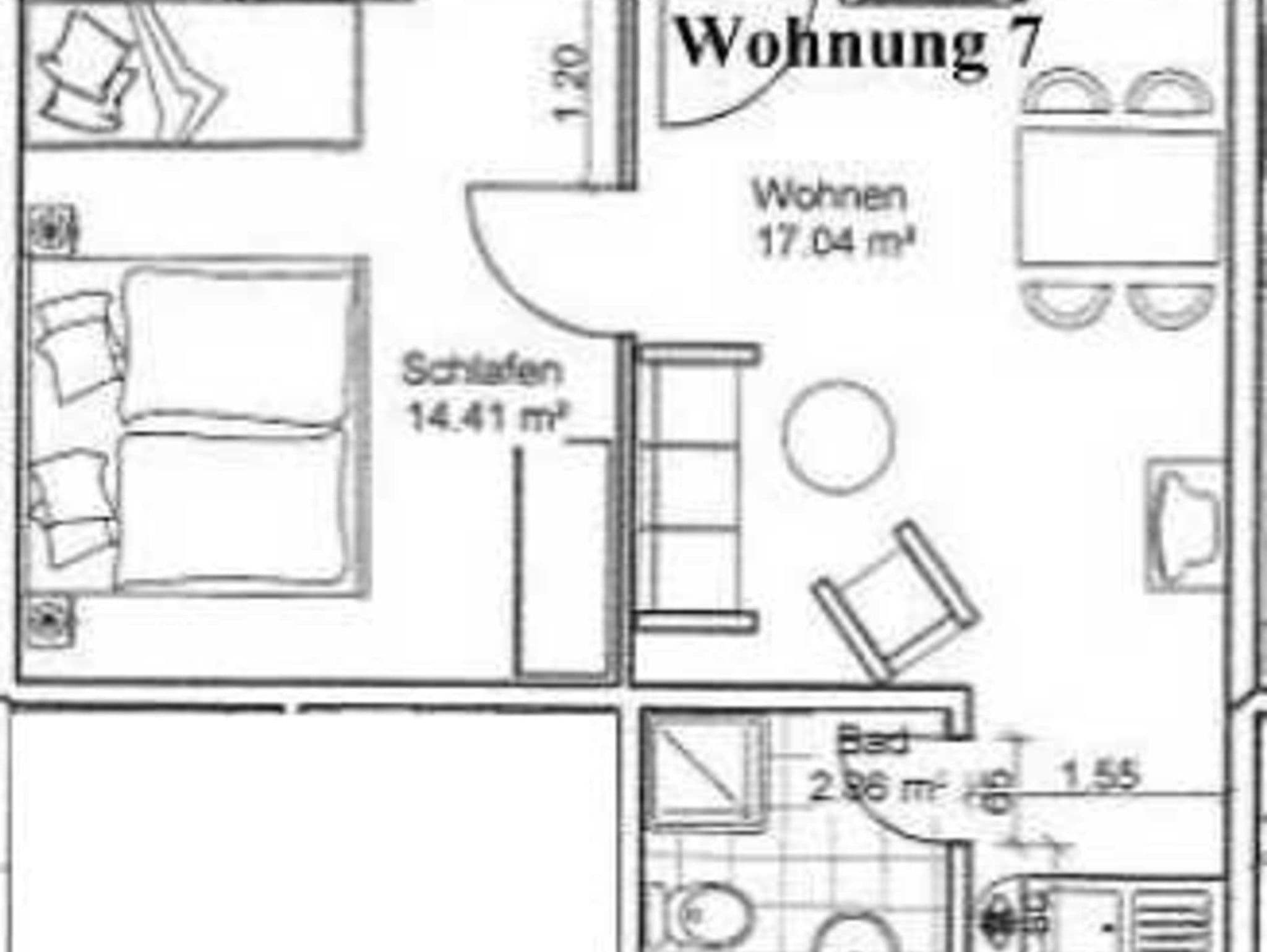 Wohnung Sanddorn 7 für 5 Personen - Ferienpark Bernstein detail 1