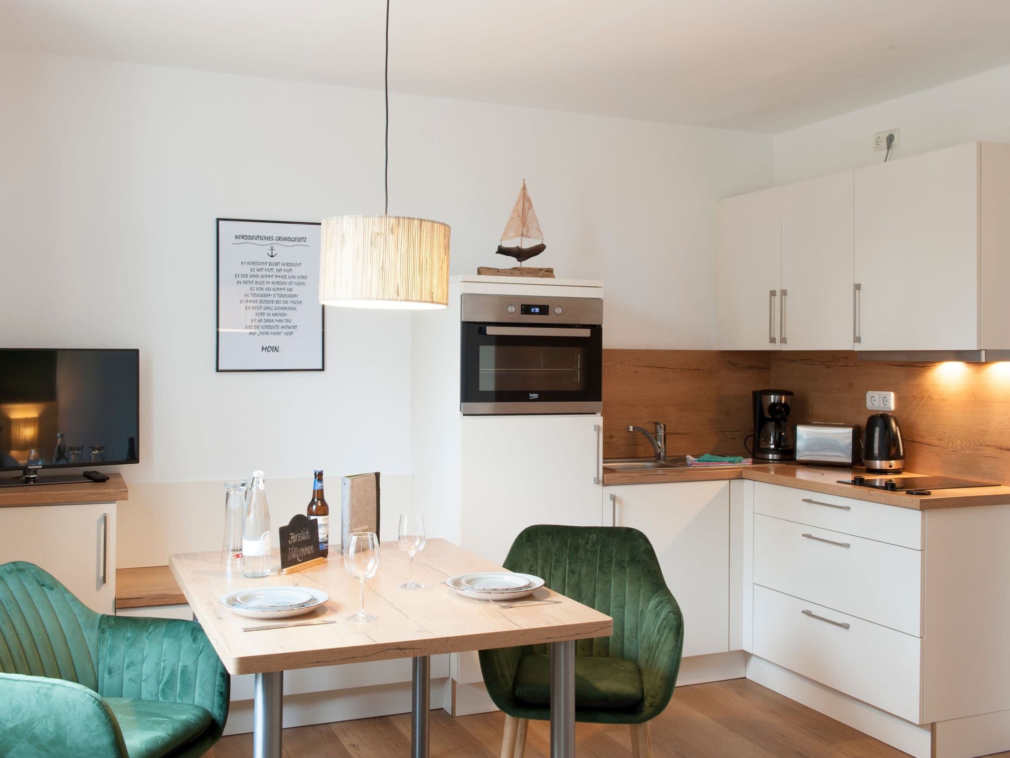 Appartement Ummanz - Ferienwohnungen Inselquartett - Vilm, Öhe, Ummanz detail 3