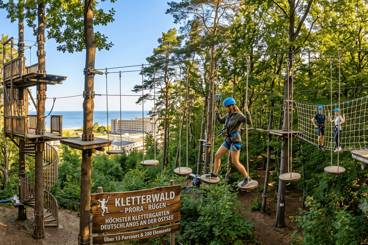 Kletterwald Binz Prora