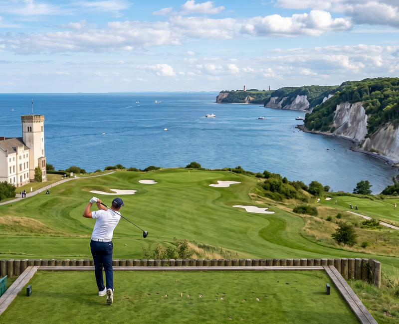 Golfen auf der Insel Rügen