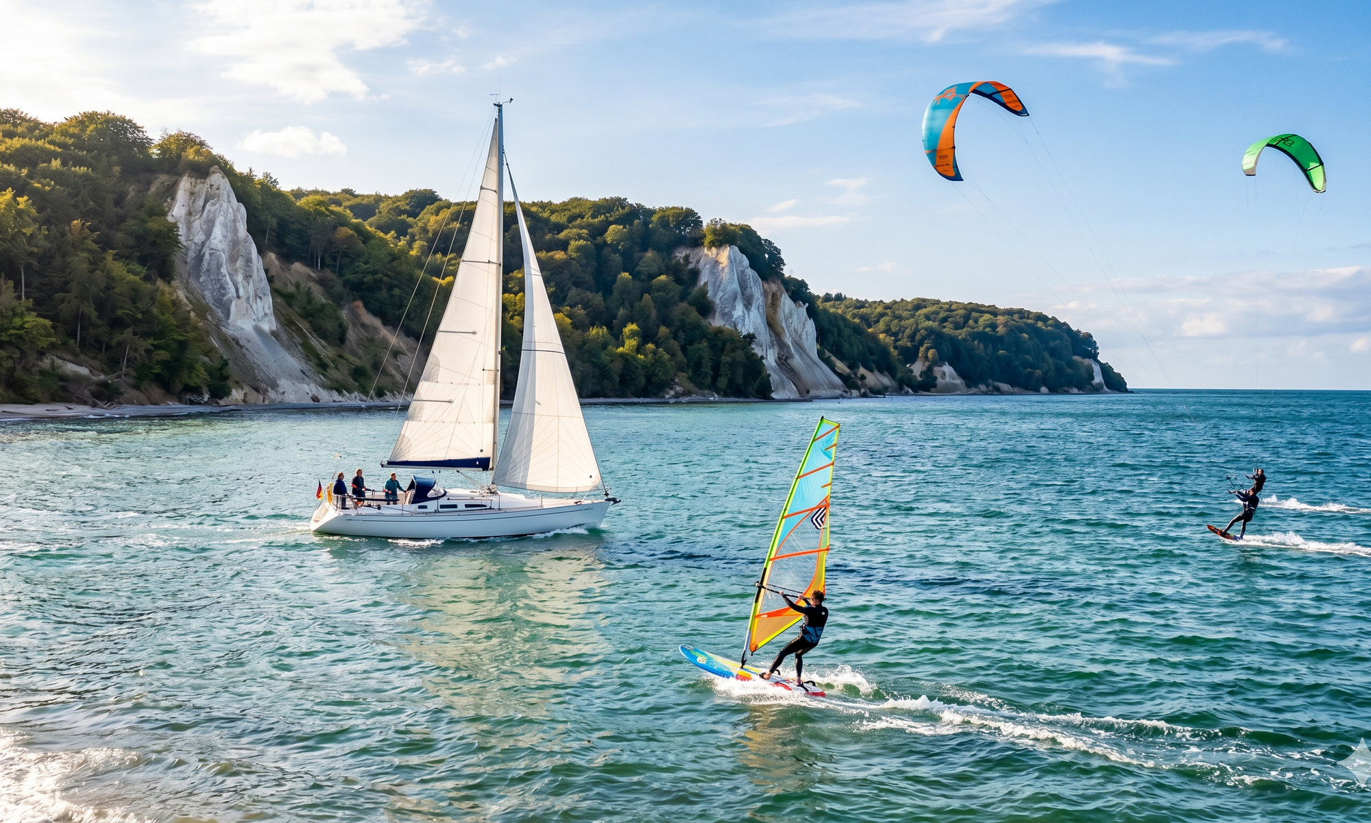 Wassersport auf der Insel Rügen erleben